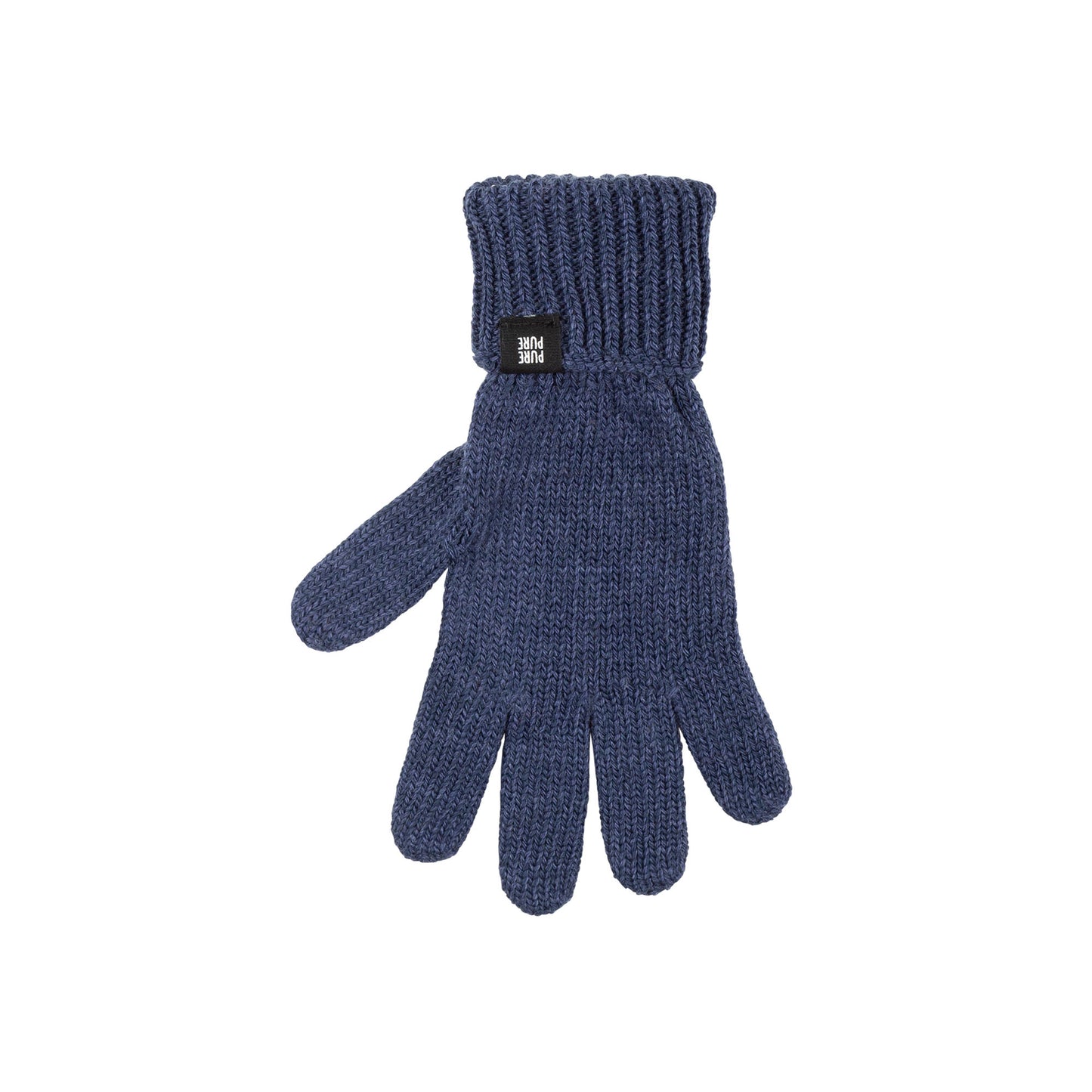 GOTS Merino Kinderhandschuh Silky, marine