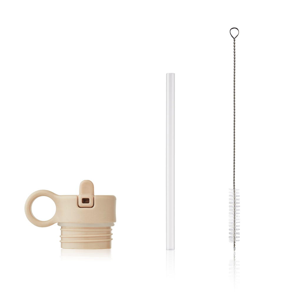 Liewood Ersatz Deckel mit Strohhalm - Apple Blossom