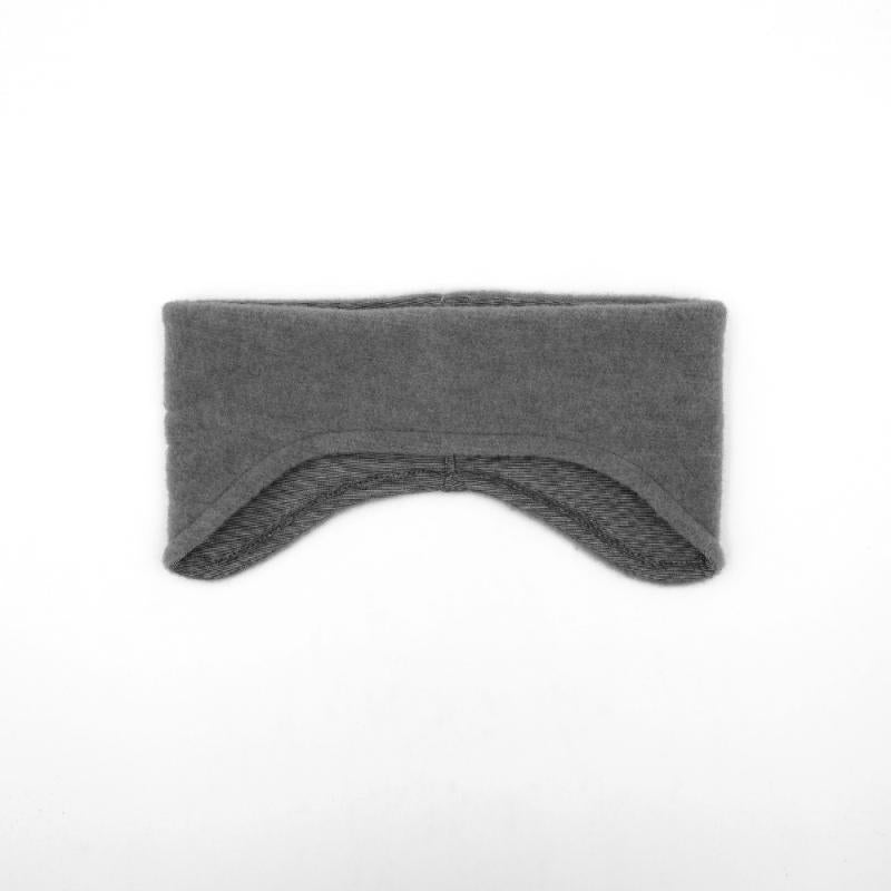 Wollfleece Stirnband, grau