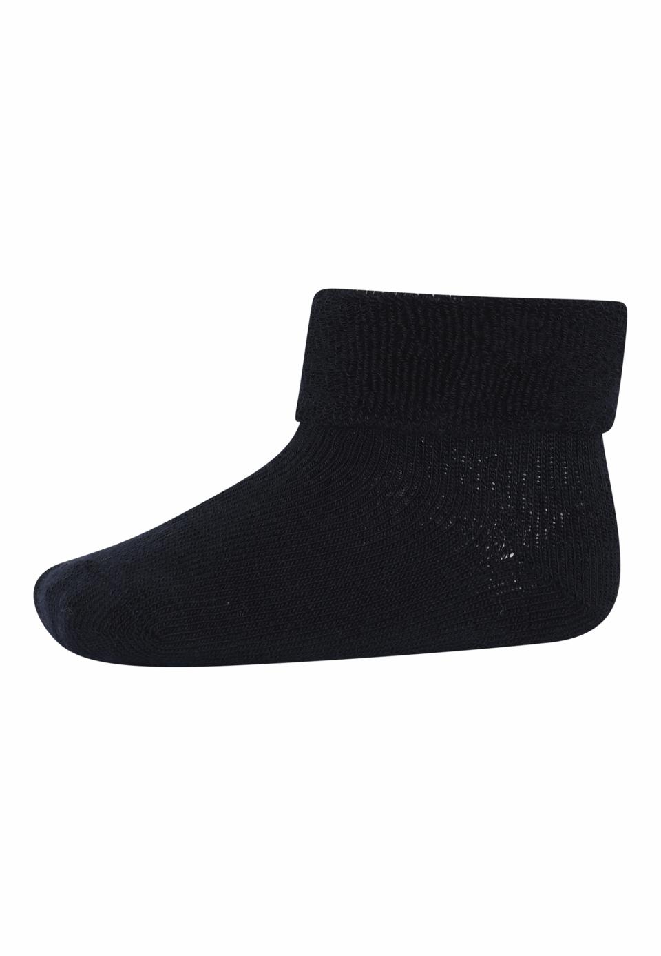 Baumwollsocken flauschig navy