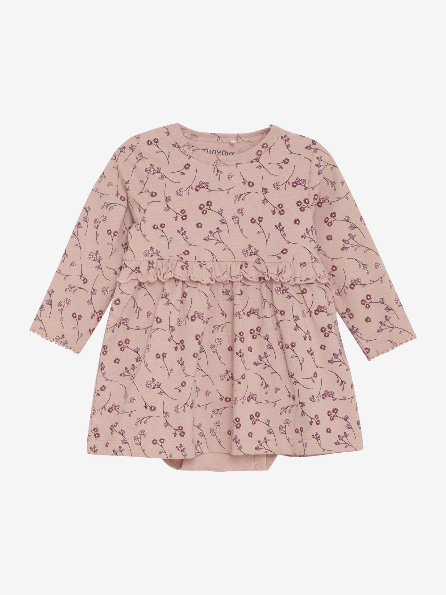 Dress LS AOP, Misty Rose