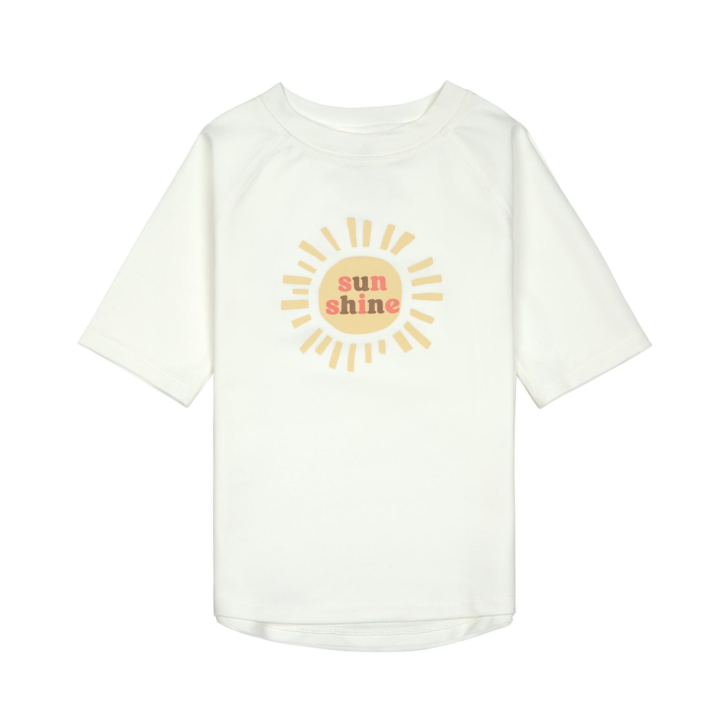 UV Shirt Kinder Kurzarm - Weiss