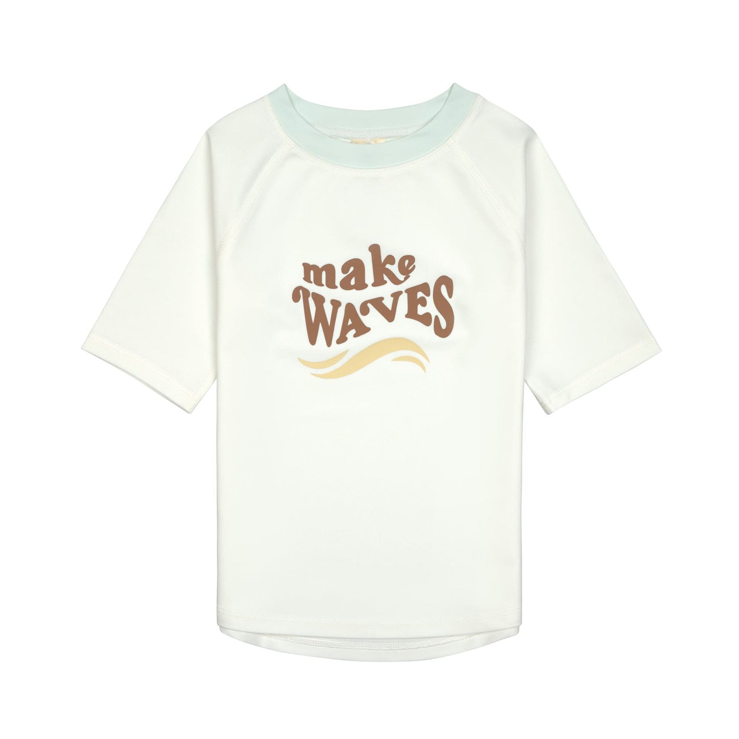 UV Shirt Kinder Kurzarm - Weiss