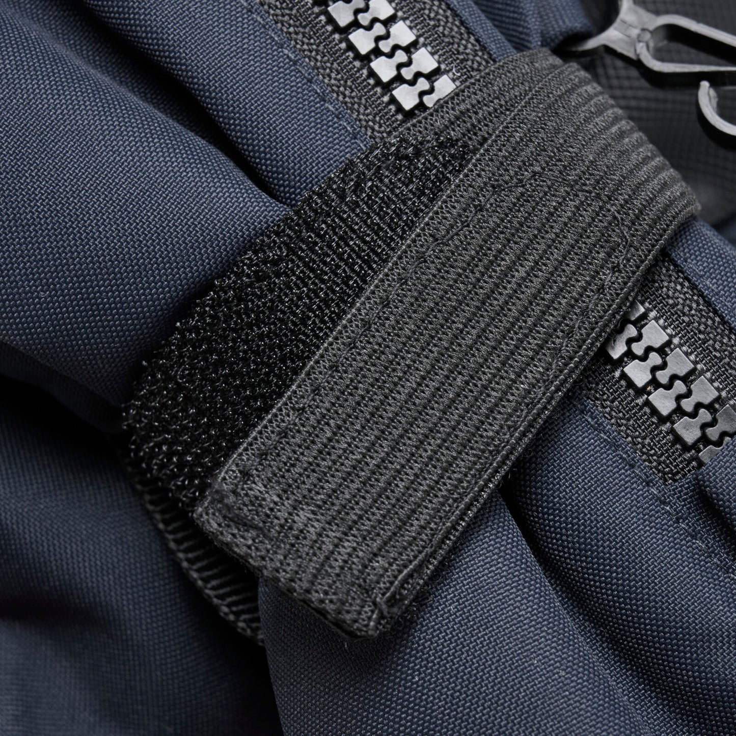 Handschuhe mit Reissverschluss, navy