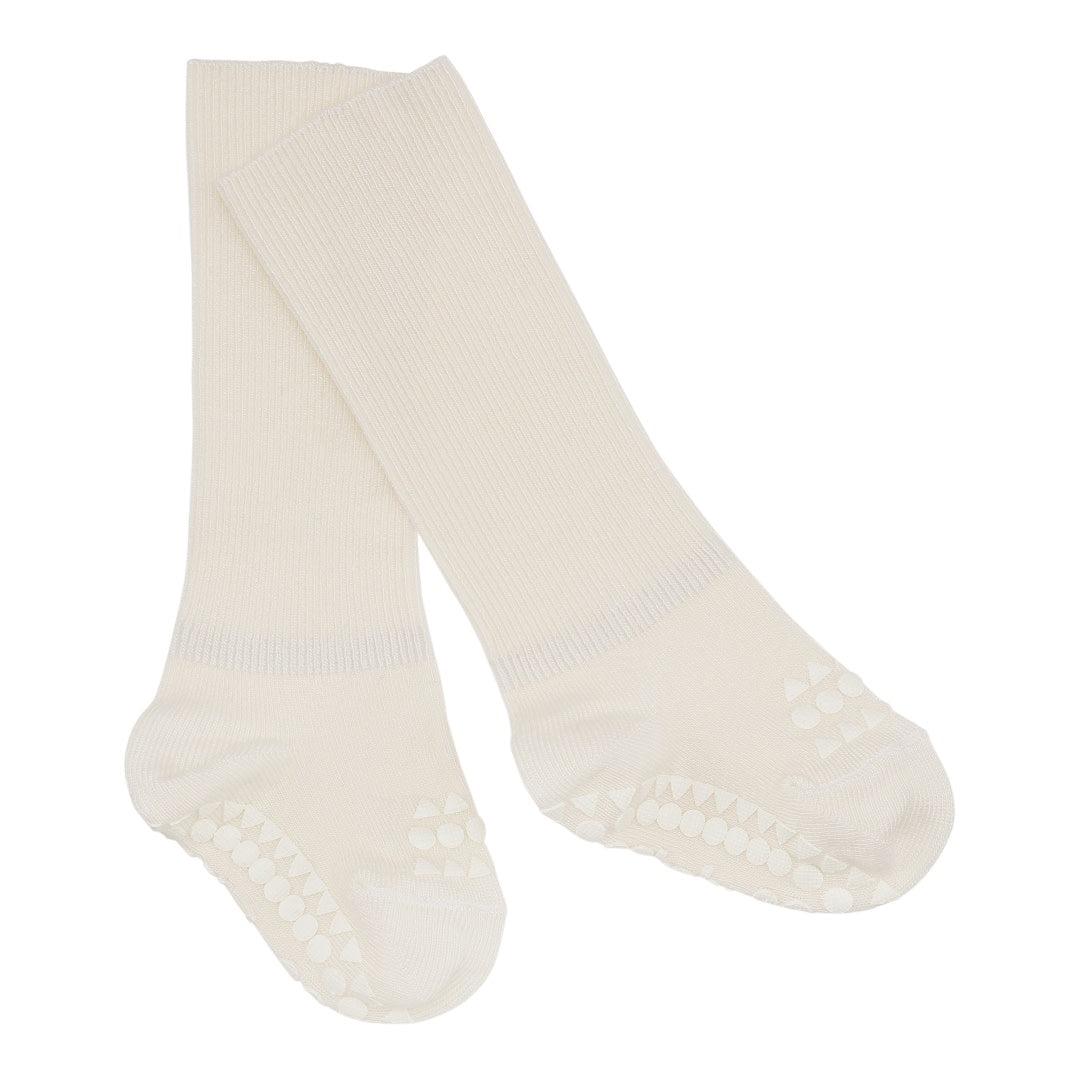 Oeko-Tex Bambus Anti-Rutsch Socken, weiss