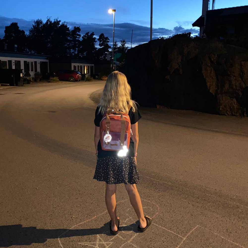 Reflektierende Anhänger für Kinder, Pferd