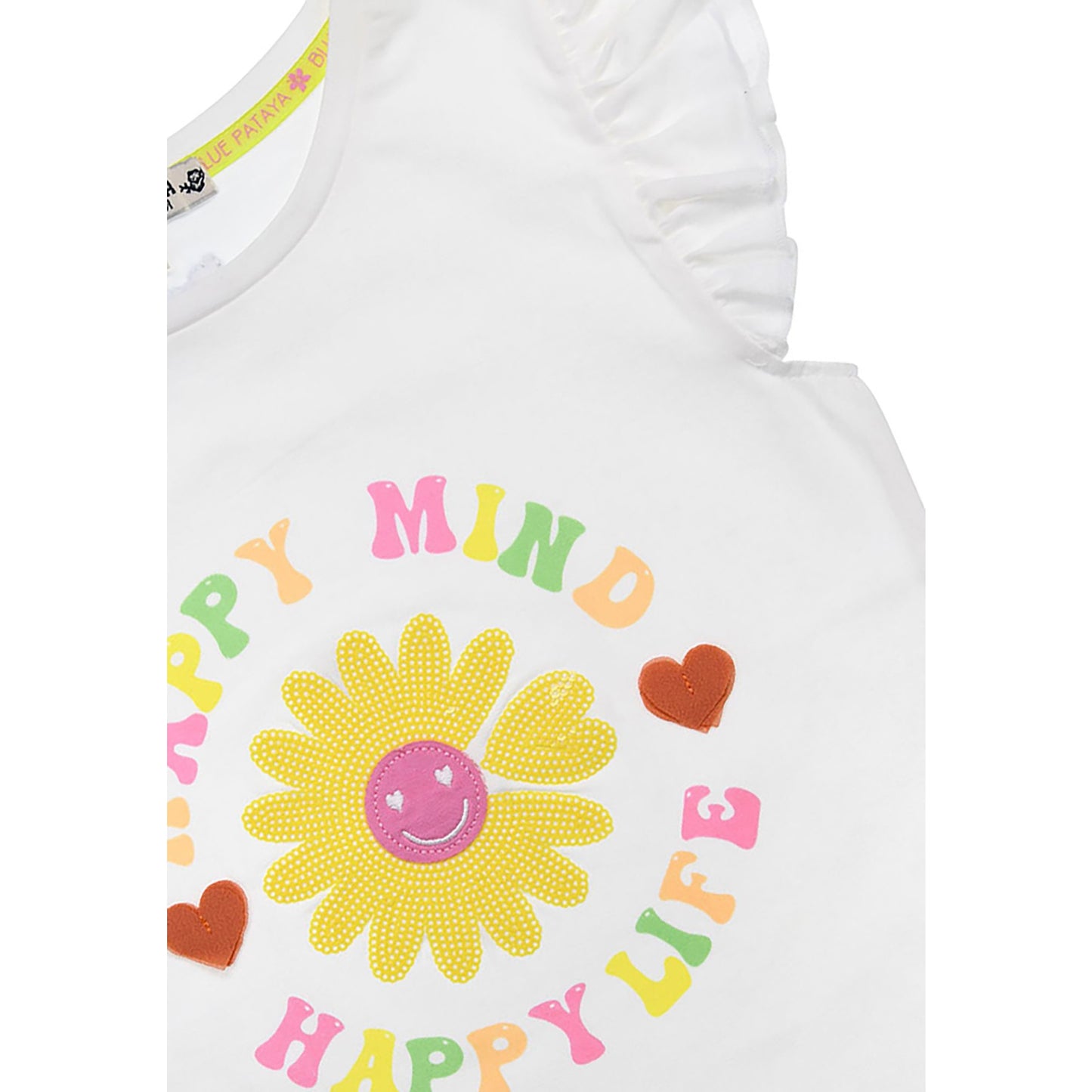 T-Shirt halbarm 'Happy Life'