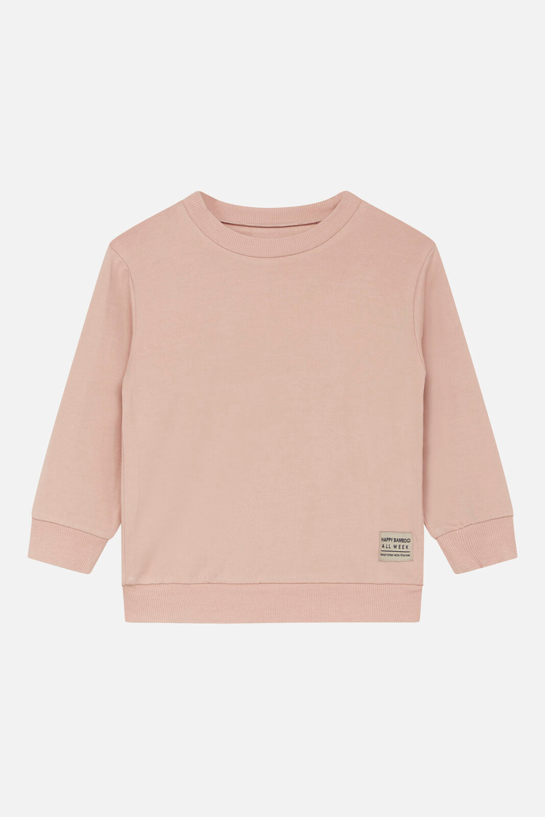 Sami Bambus Sweatshirt, rosa