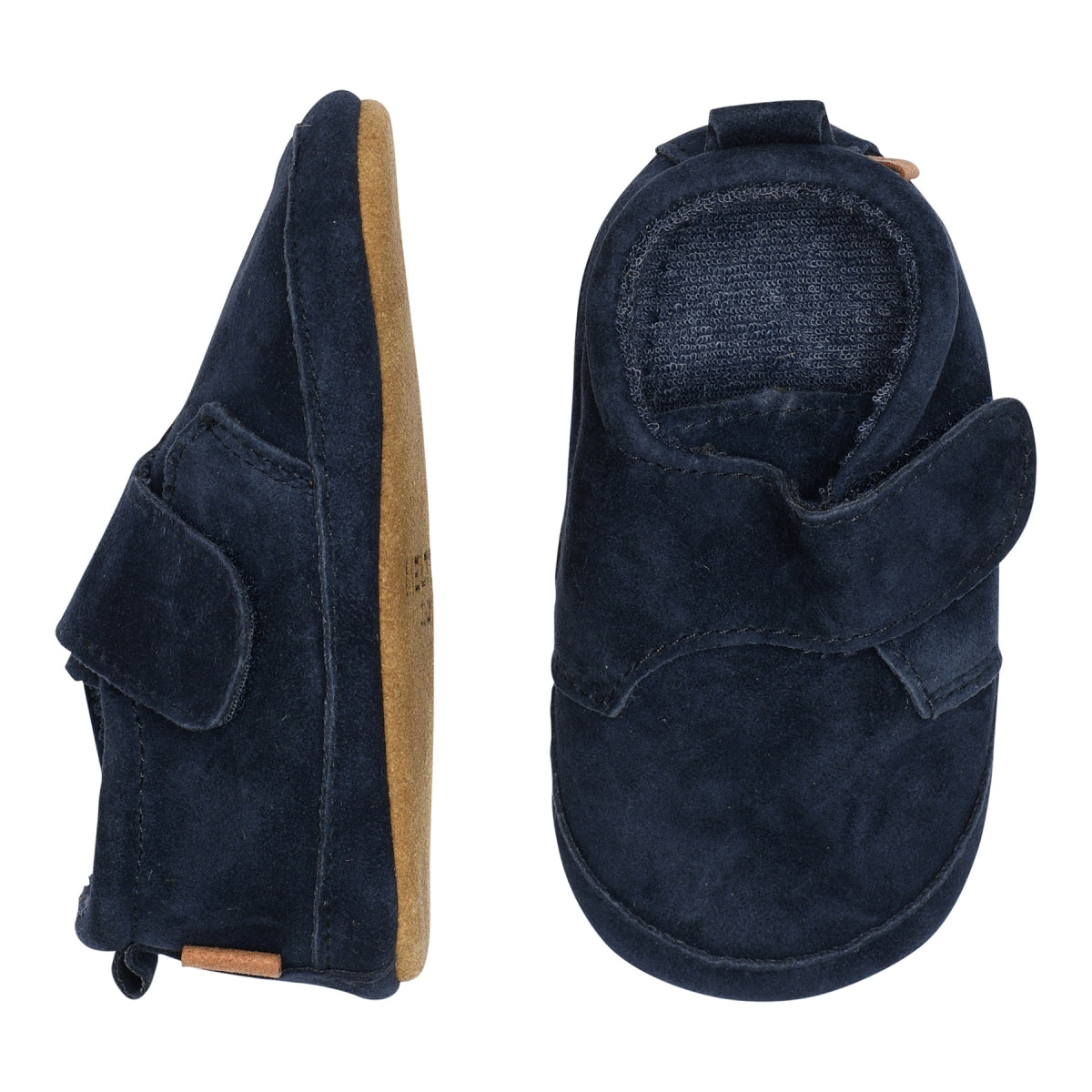 Suede Lederfinken, blau
