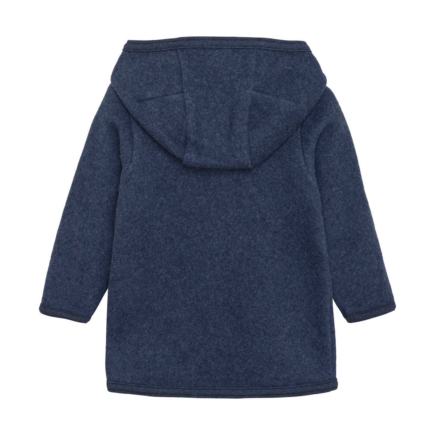 Baumwollfleece Jacke, navy