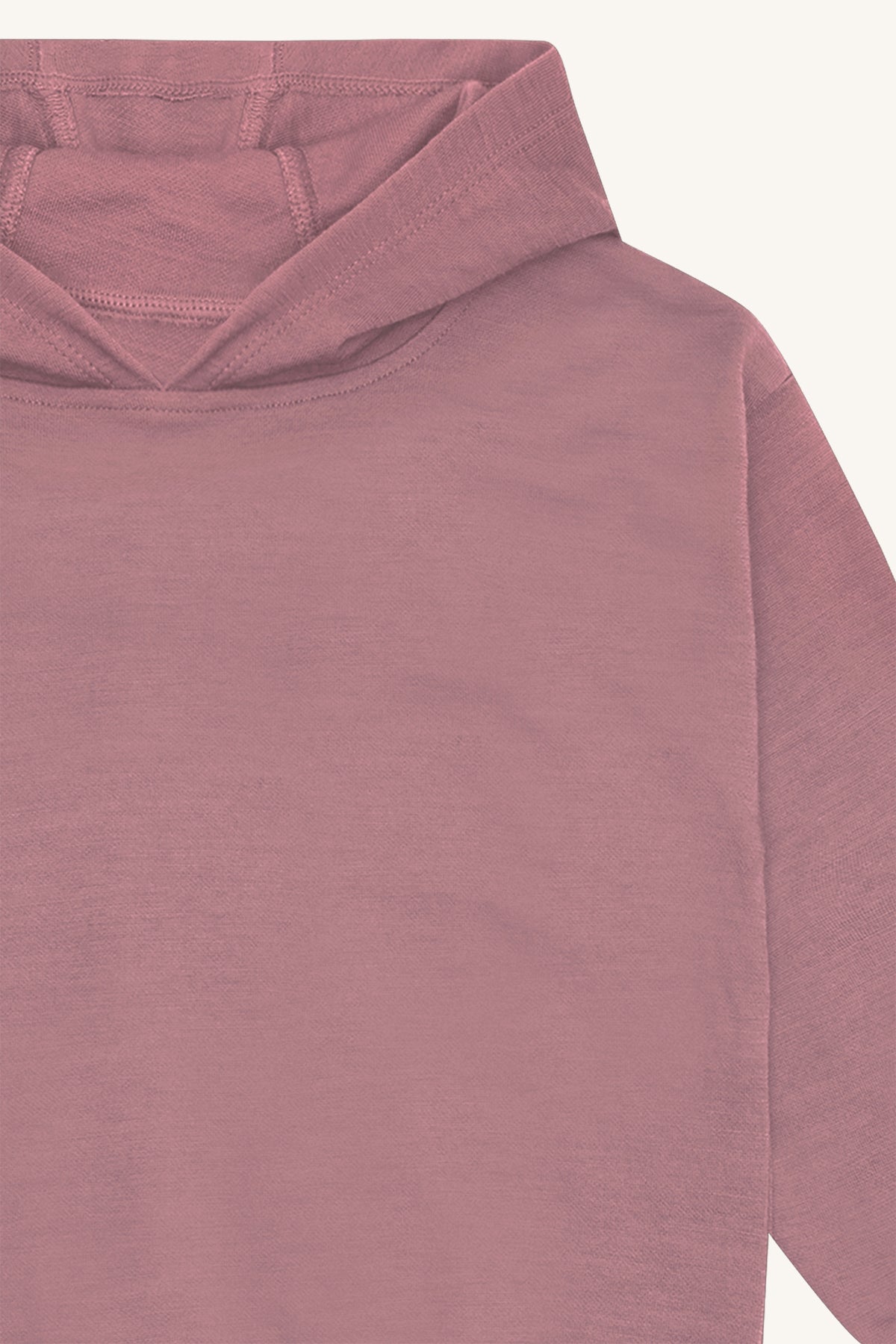 Sanu Hoodie, Pale Mauve