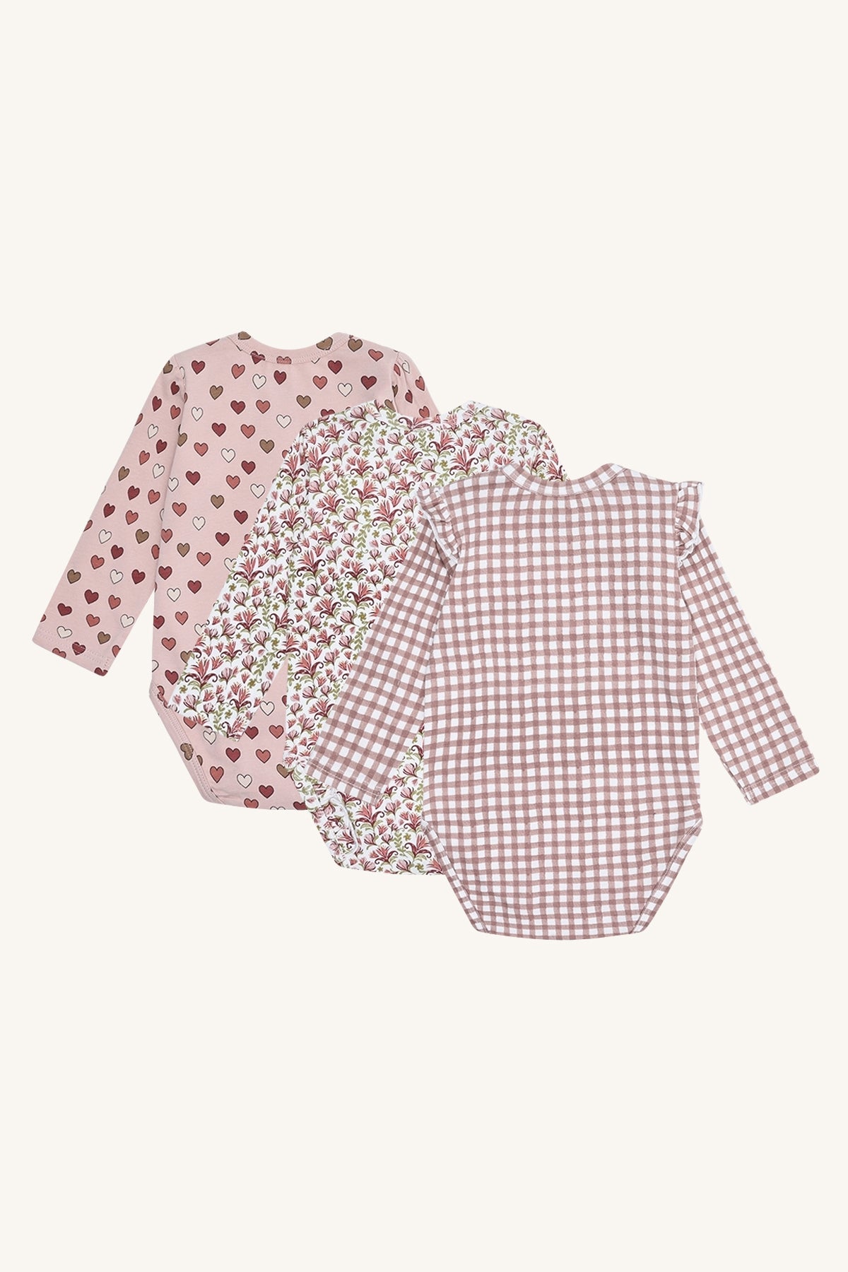 Bella Little Check, Adobe Rose