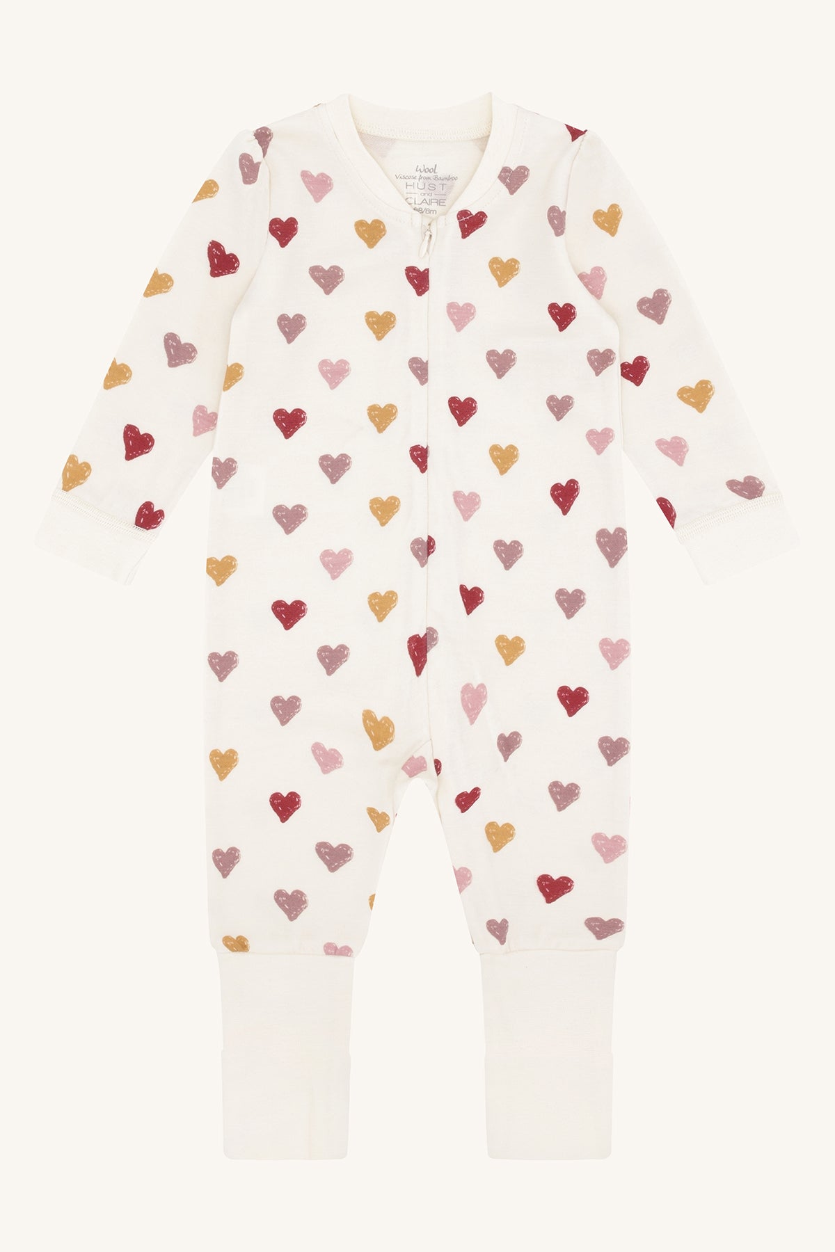 Manu Hearts Puff, Off White