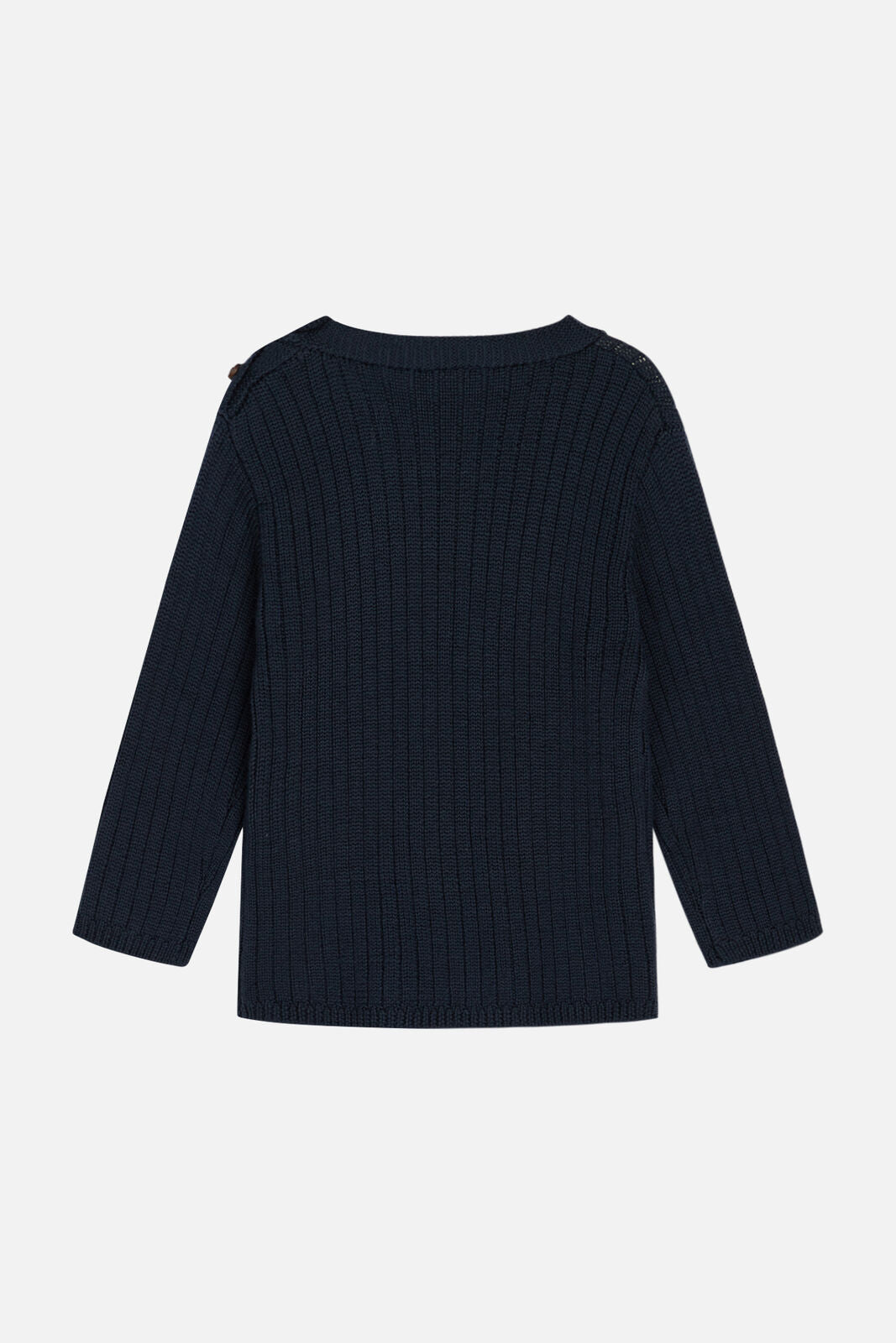 Wolle Pullover - Pil, navy