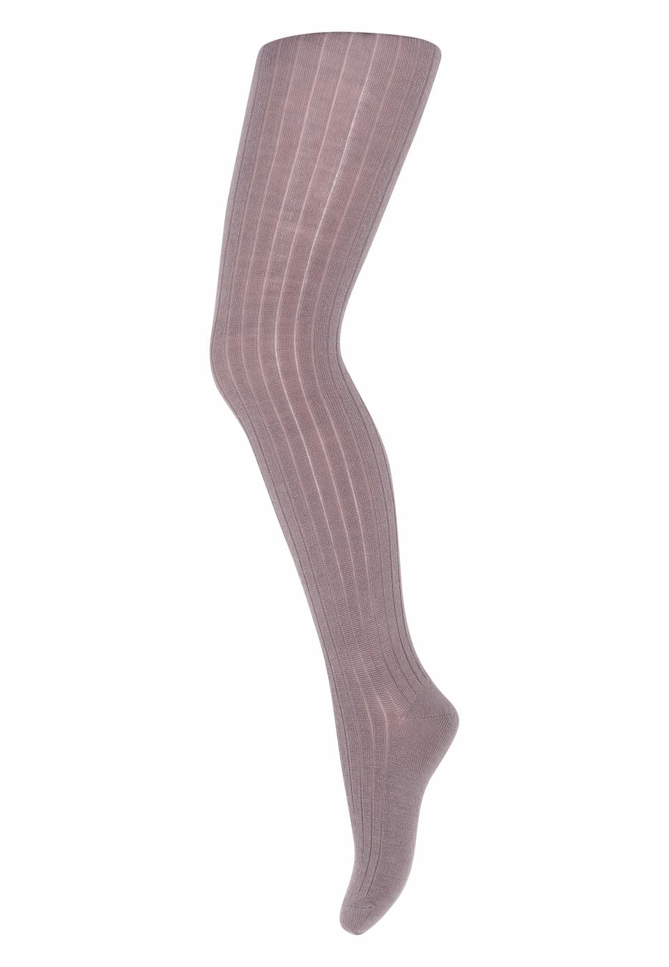 Wool rib Strumpfhosen, Lila