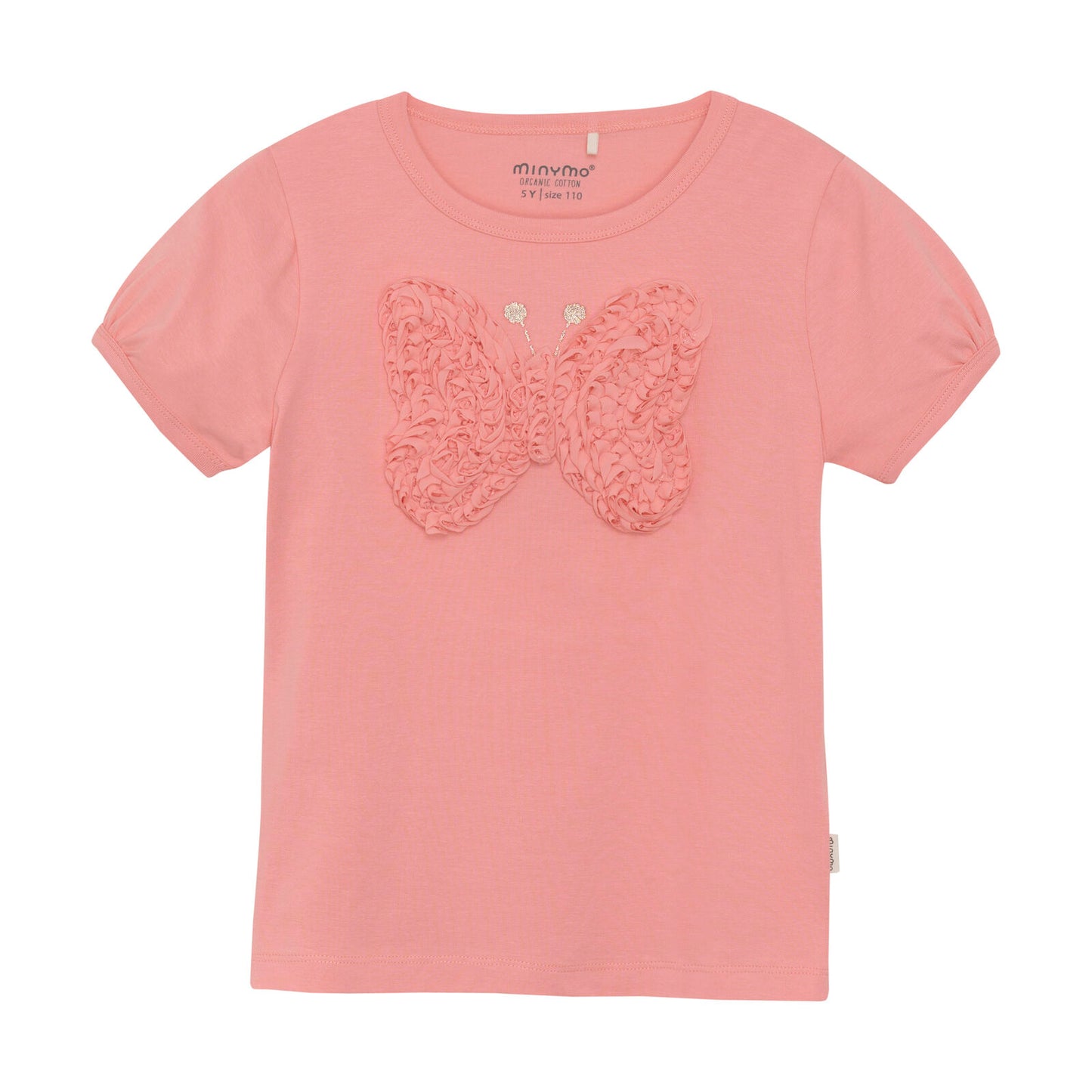 T-shirt Schmetterling, rosa
