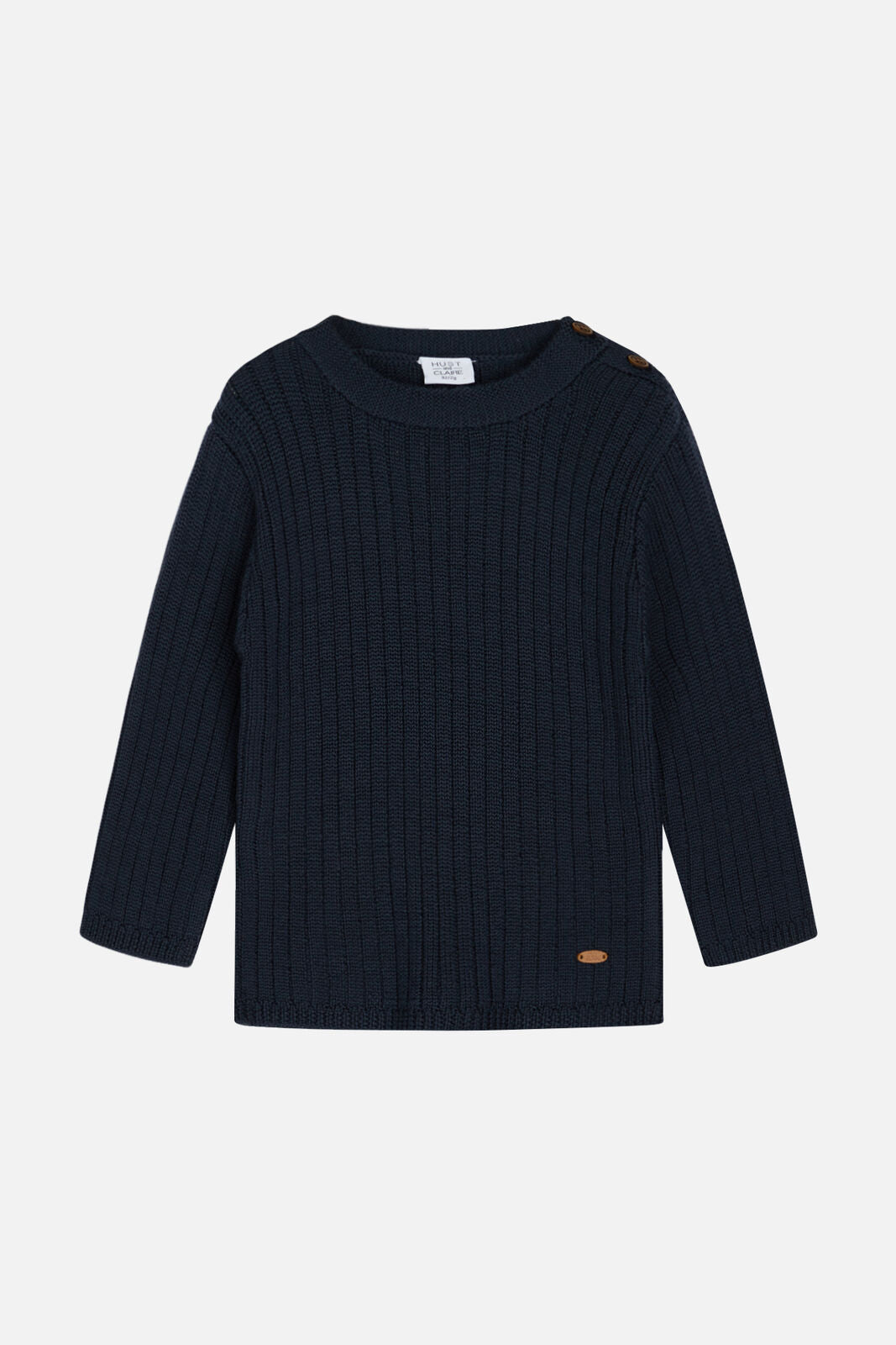 Wolle Pullover - Pil, navy