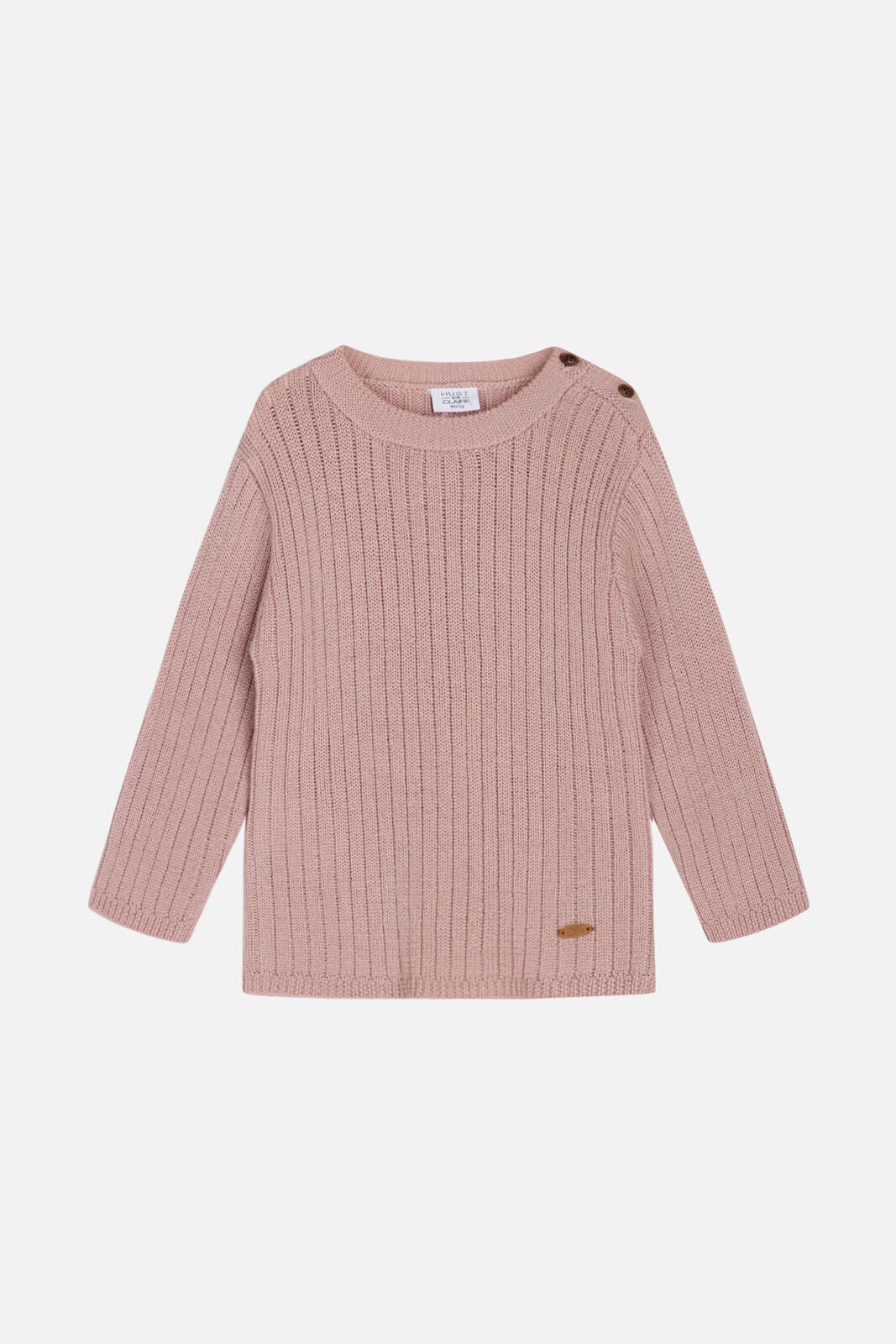 Wolle Pullover - Pil, hellrosa