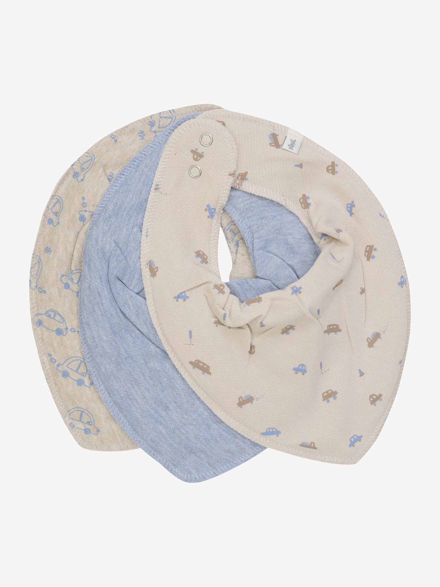 Pippi Bandana Bib Set, Auto