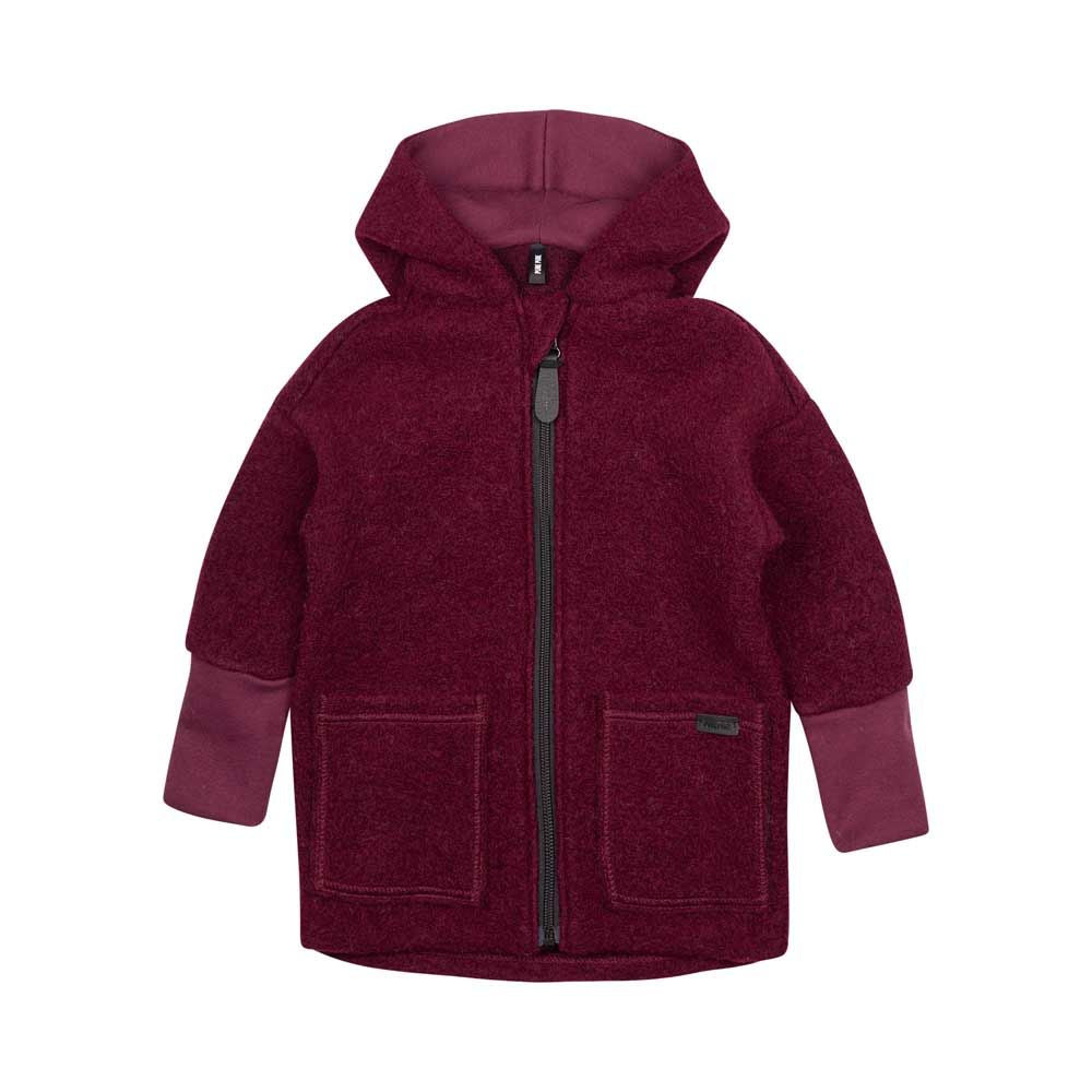Mini-Dufflecoat Walk, burgundy