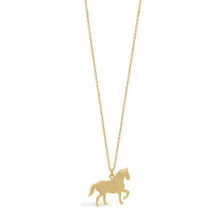Pferde Halskette in Silber oder Gold