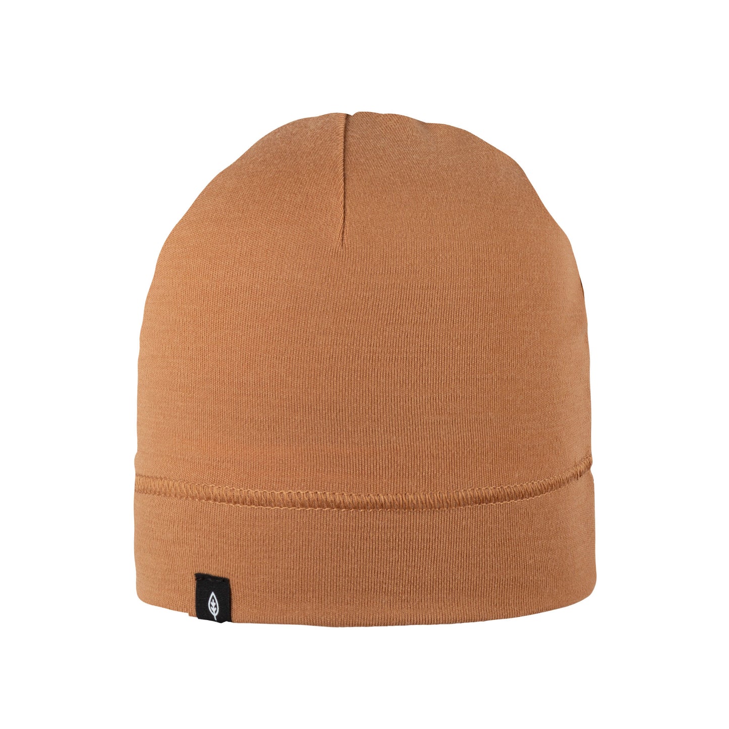 GOTS Merino MiniBeanie Interlock, mocca