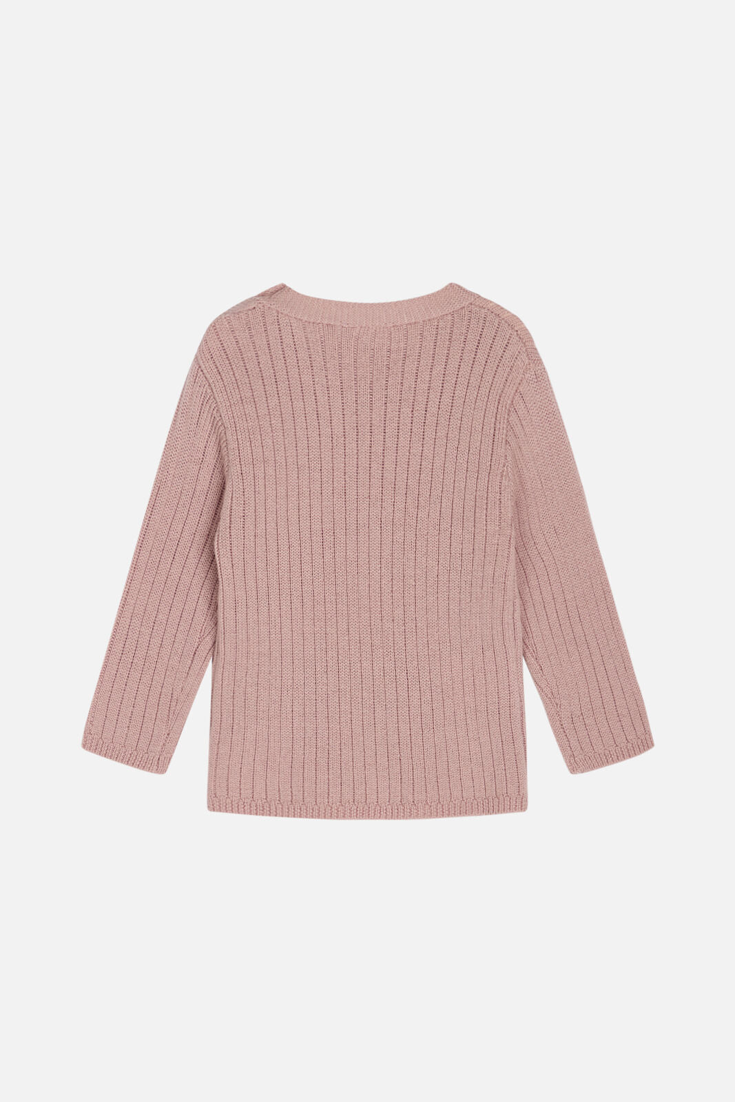 Wolle Pullover - Pil, hellrosa