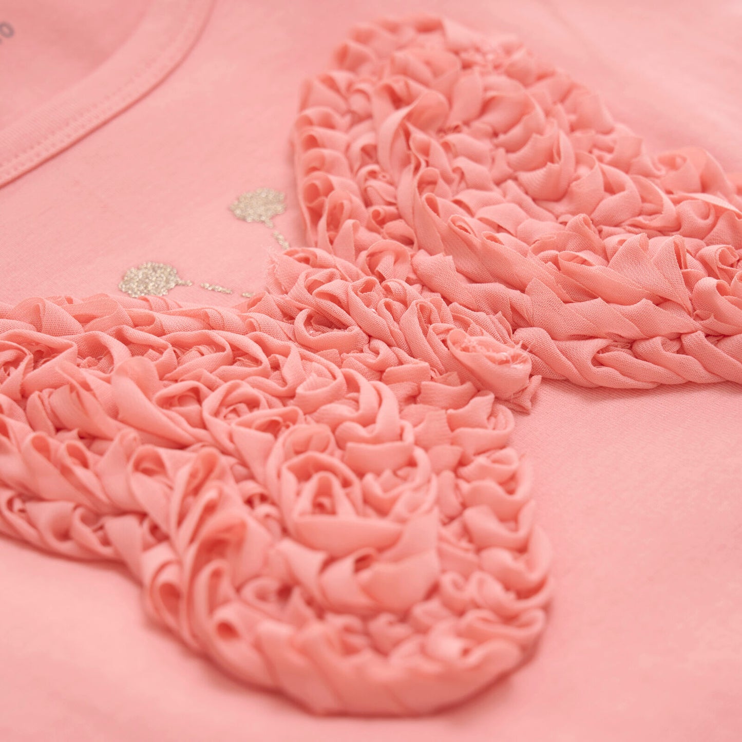 T-shirt Schmetterling, rosa