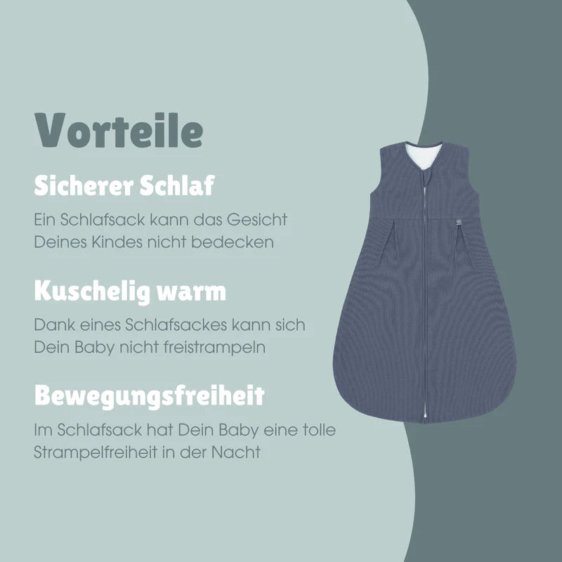 Schlafsack 1.0 TOG, Essential Blue