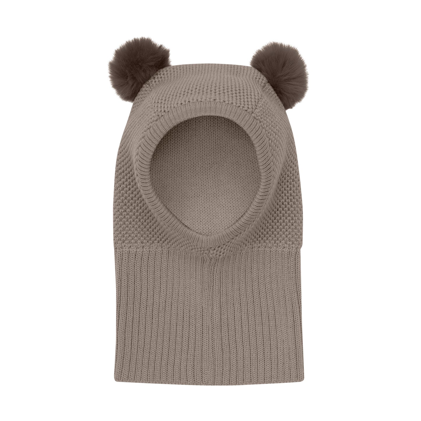 Balaclava Windstop w. Pompoms,