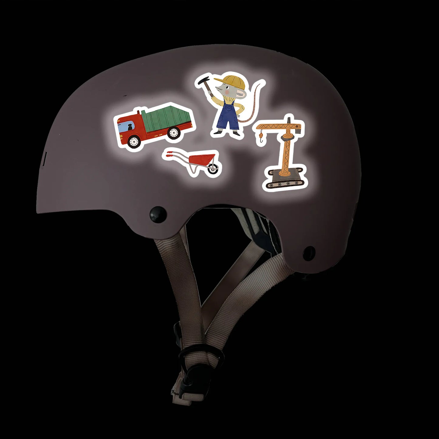 Reflektierende Sticker "Baustelle"