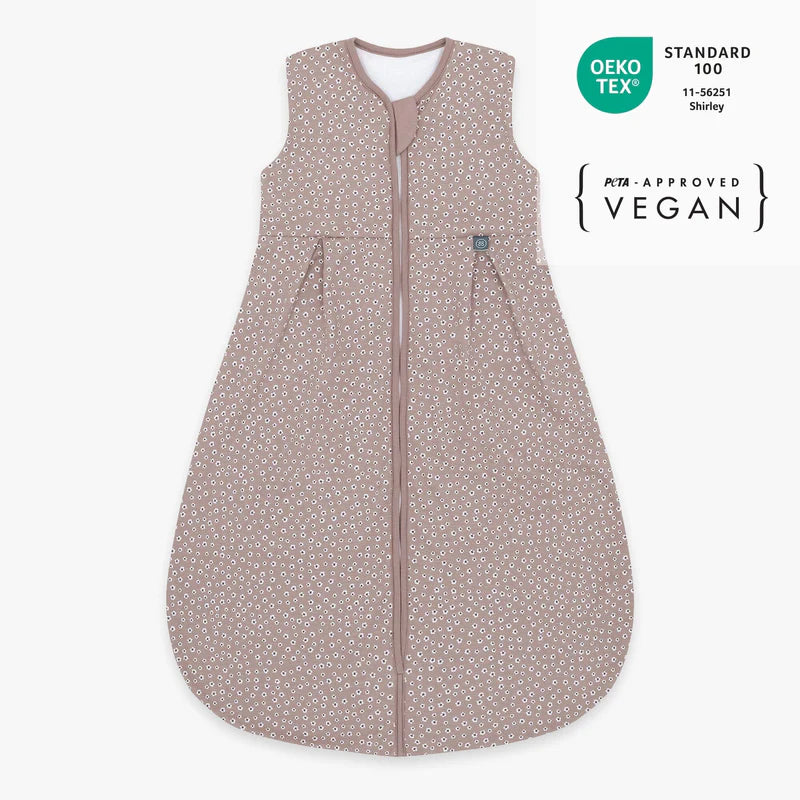 Schlafsack mit Füssen 1.0 TOG, Blume Berry