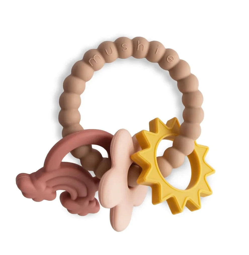 Mushie Nature Teething Ring