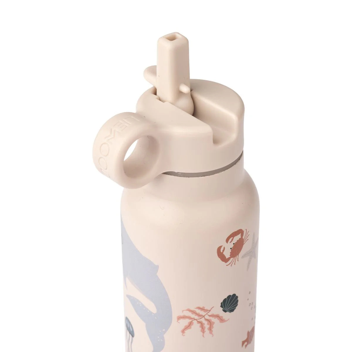 Liewood Falk Edelstahl Kinder-Trinkflasche 350ml, Sea Creature