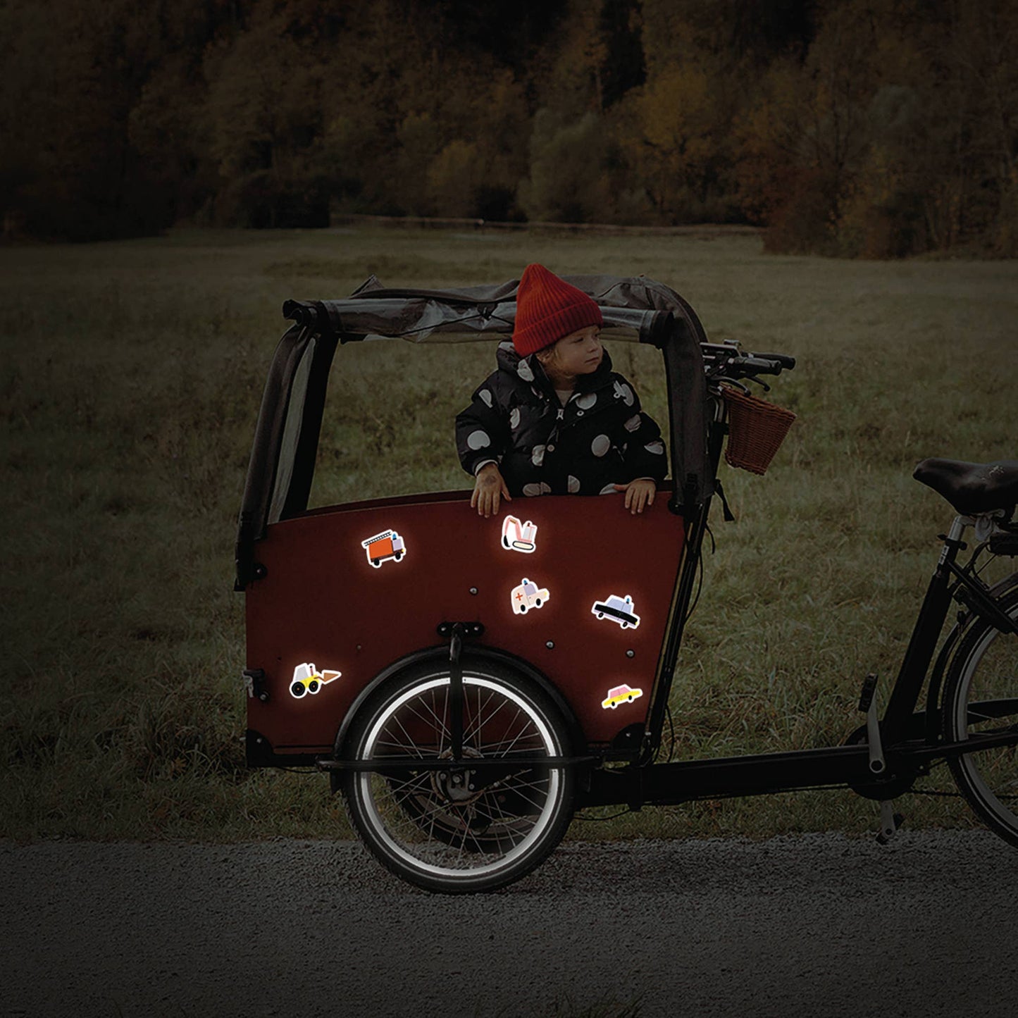 Reflektierende Sticker "Brumm"