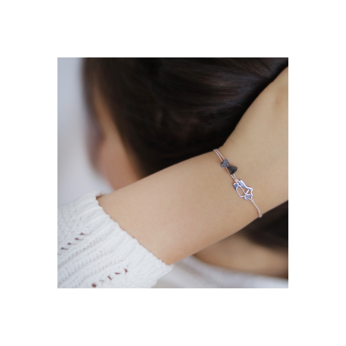 Ballerina Armband in Silber oder Gold