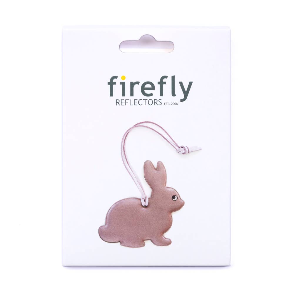 Reflektierende Anhänger für Kinder, Hase