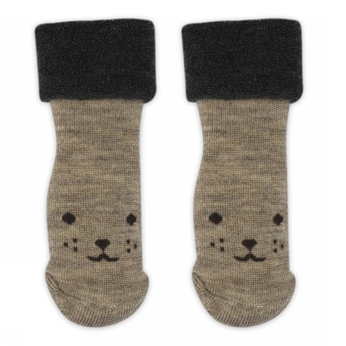 Arven Wollsocken mit Tiergesicht von MP Denmark, erhältlich im Bärechind in Winterthur, Zürich Schweiz.