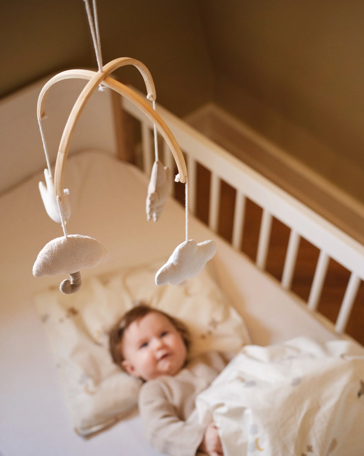 Baby-Mobile, natur