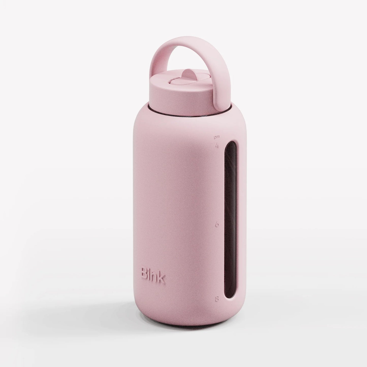 Bink Day Bottle 800 ml in der Farbe Pastel aus Glas mit Silikonhülle – nachhaltige Trinkflasche bei Bärechind in Winterthur, Zürich, Schweiz.