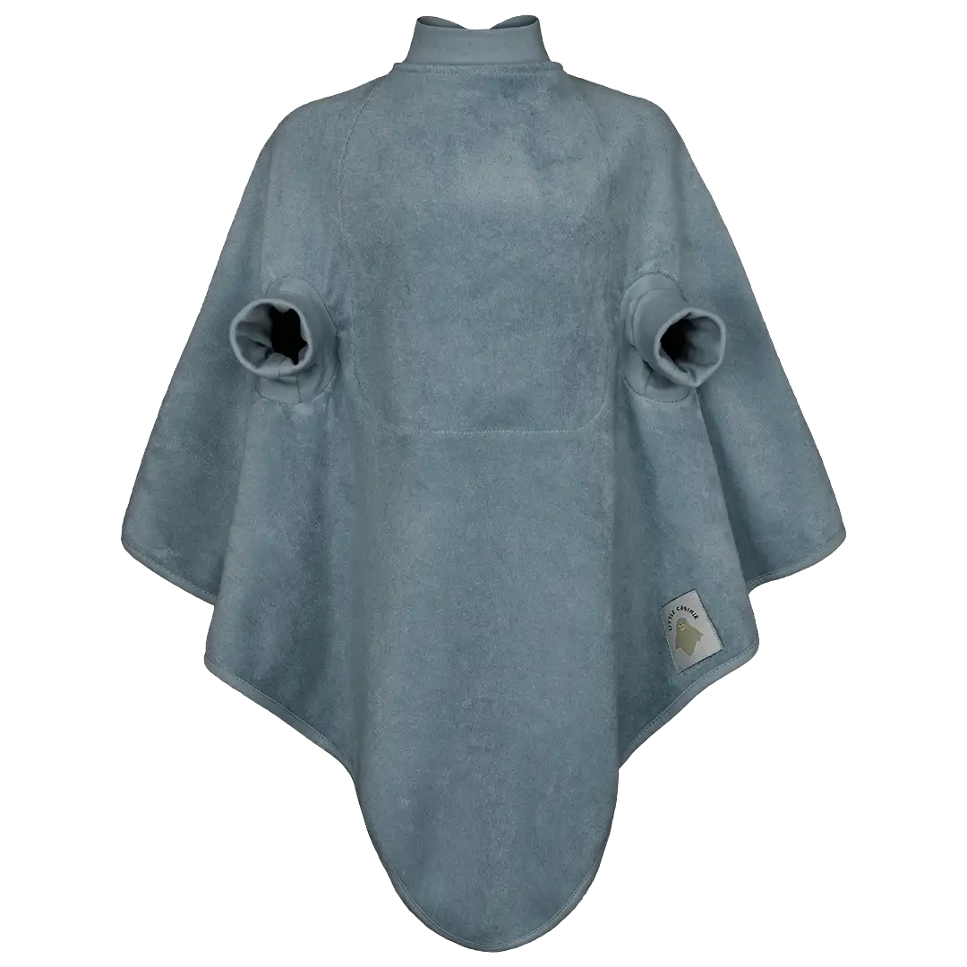 Boo Lätzchen mit Ärmeln in Baltic Blue – wasserdichtes Babylätzchen aus Winterthur, Zürich, Schweiz
