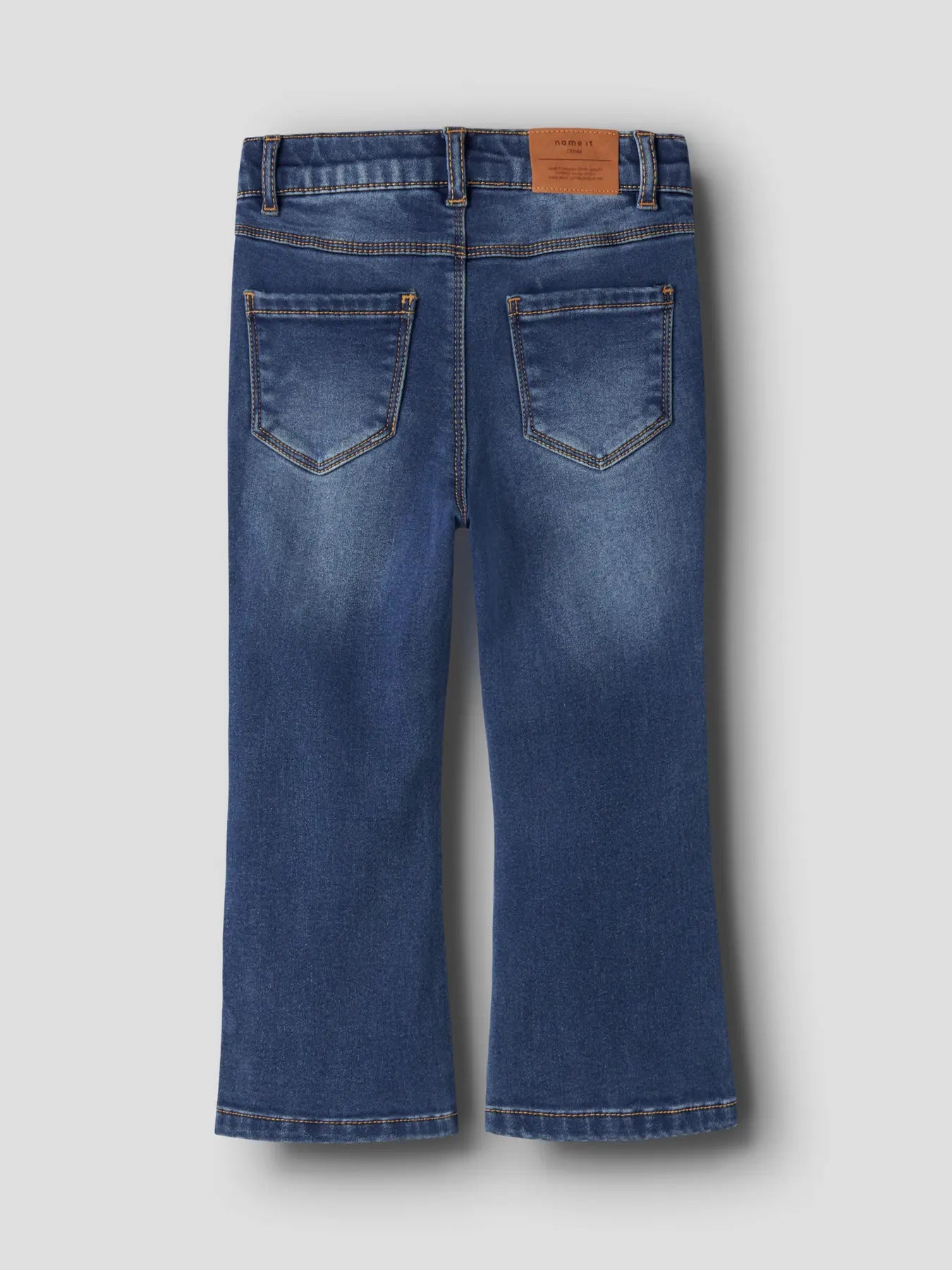Dunkelblaue Kinder Bootcut Jeans mit Fleece-Innenseite, Bärechind Winterthur Zürich Schweiz
