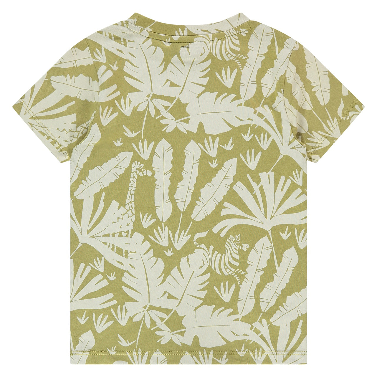 T-Shirt mit Safari-Aufdruck, Kiwi