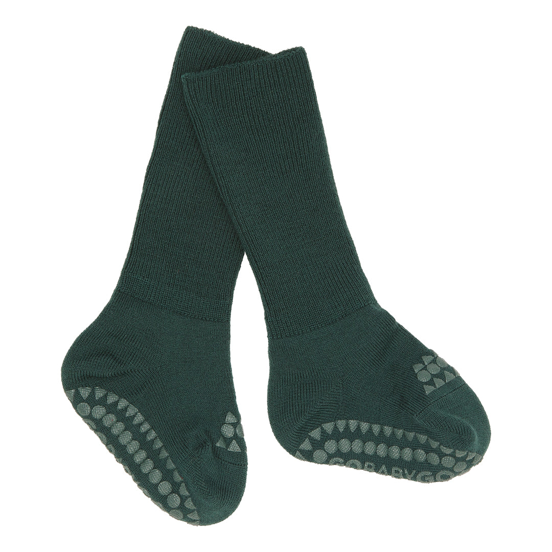 Oeko-Tex Wolle Anti-Rutsch Socken, grün