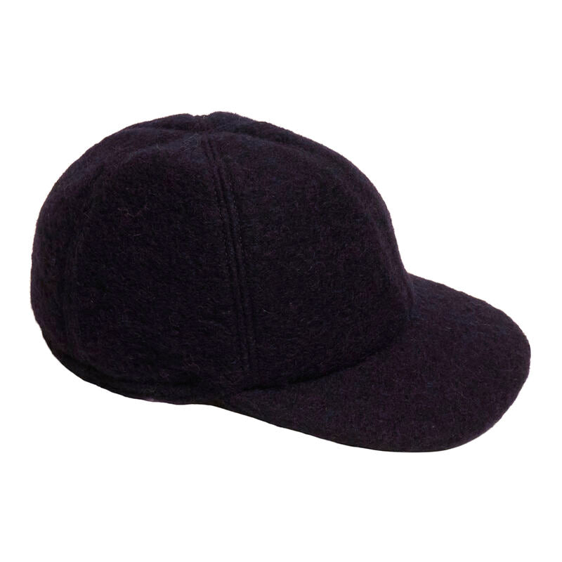 Cap Wool w. Velour Lining, navy