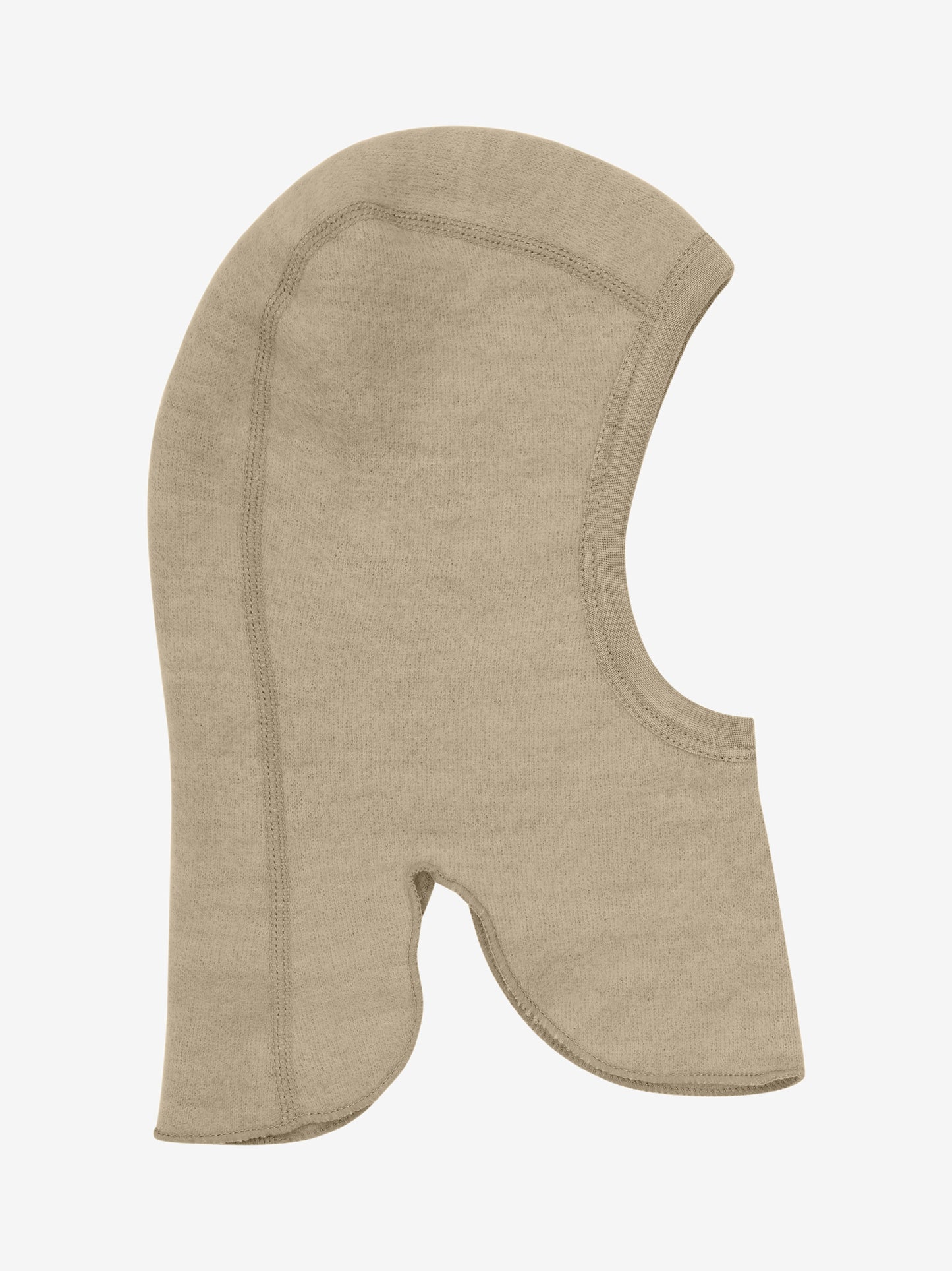 CeLaVi Balaclava aus Wolle in Brown – Vorderseite, erhältlich bei Bärechind in Winterthur, Zürich, Schweiz.
