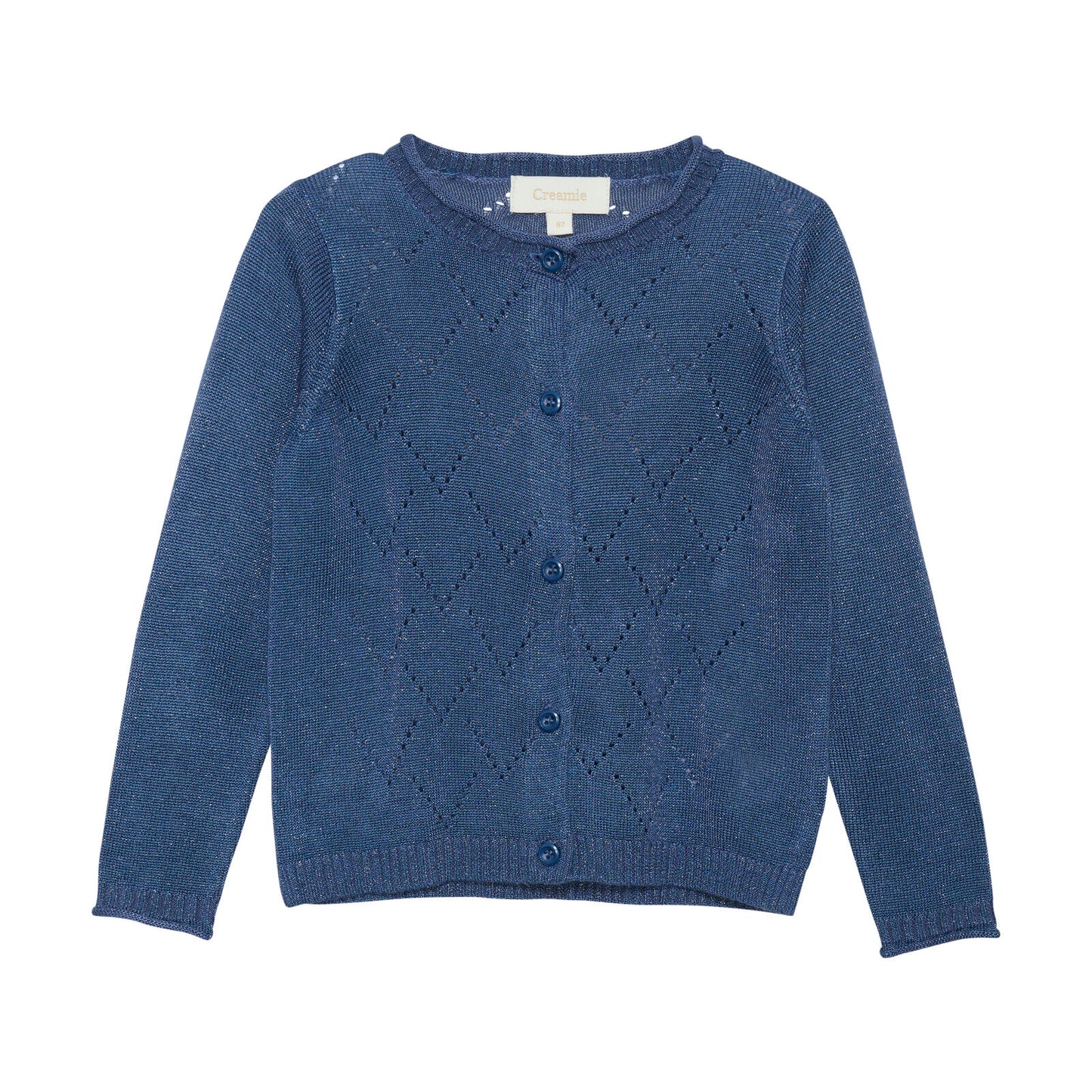 Creamie - Cardigan blue Glitter