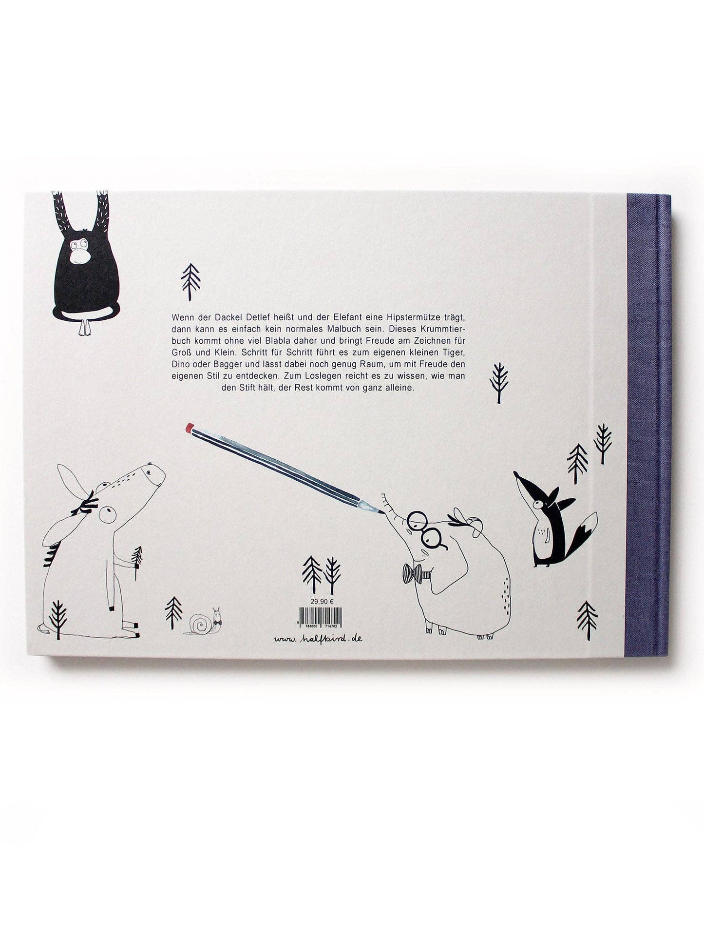 Mal mit mir ein Krummtier, Schritt für Schritt