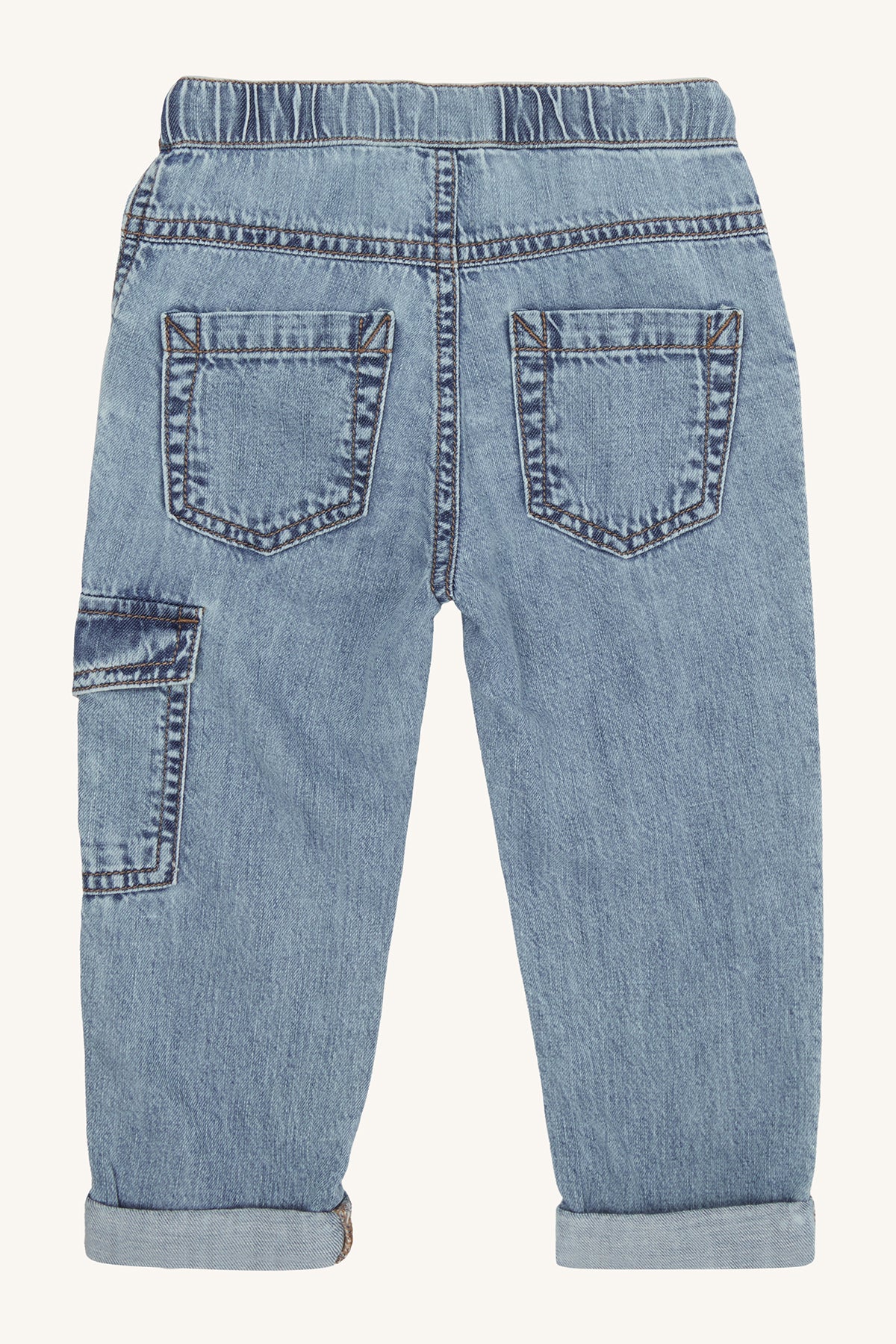 Hust & Claire James Trousers, Washed denim