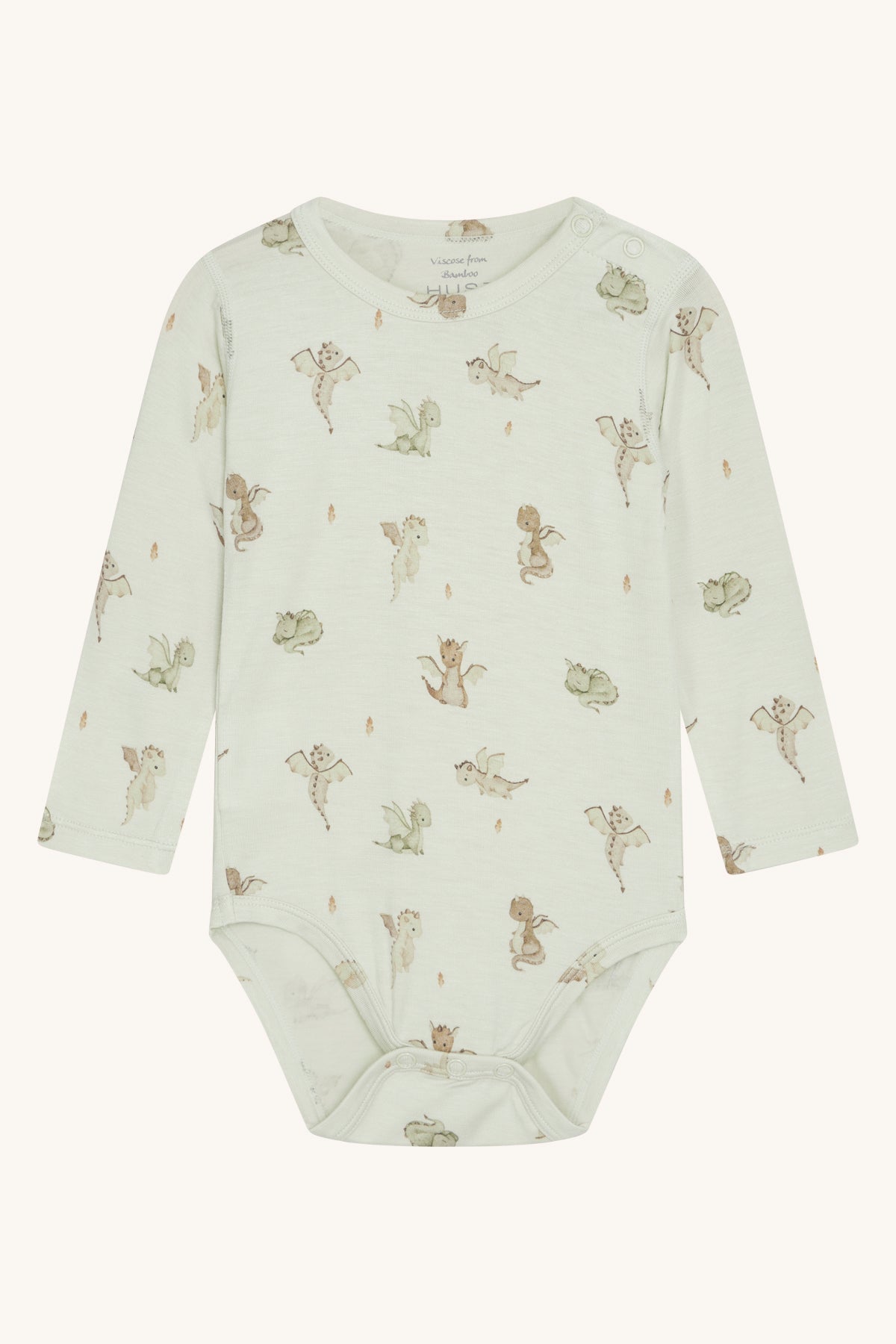 Hust & Claire Buller Body Langarm, Green hint